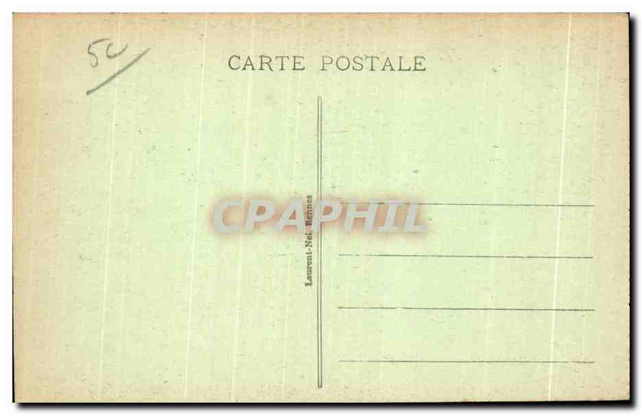 CPA Saint pair sur mer L eglise — Rückseite