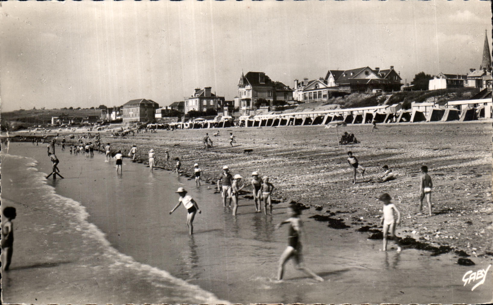 Saint-Pair-sur-Mer — Vue d'ensemble de la Plage — Éditions Gaby