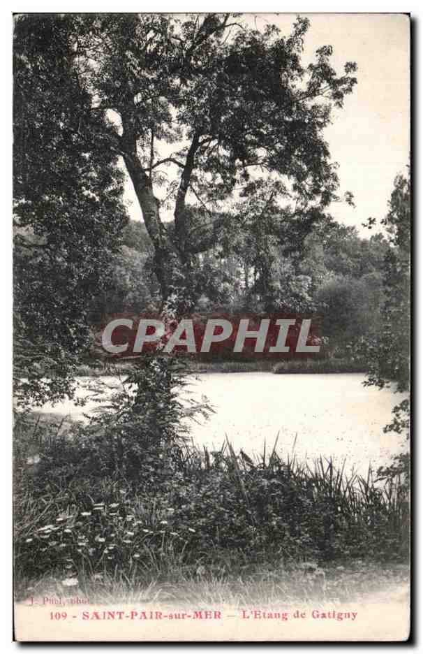 Saint-Pair-sur-Mer — L'Étang de Gatigny — J. Pinal, phot. n°109