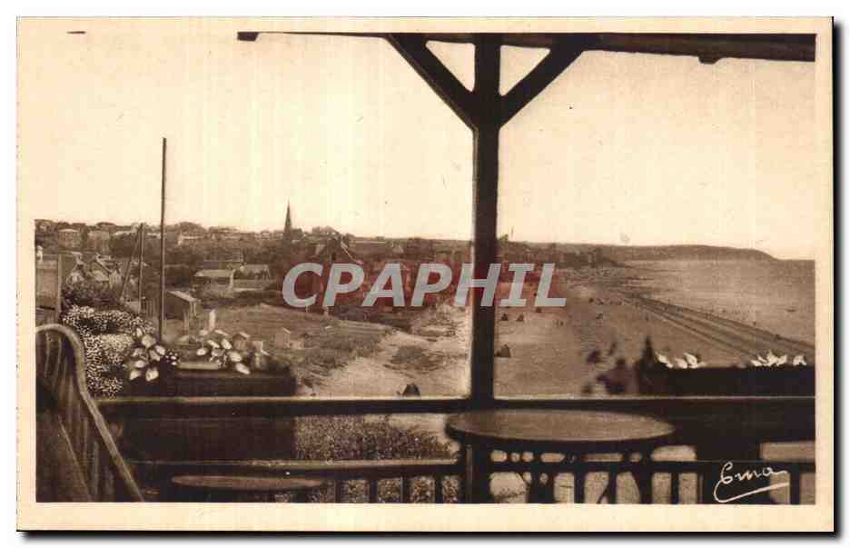 Saint-Pair-sur-Mer — Vue prise de la route de Granville — Édition E. Besnard - Granville