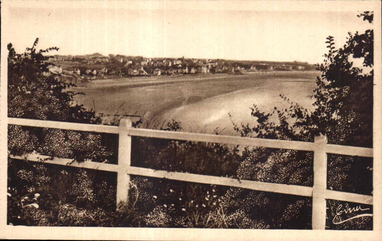Saint-Pair-sur-Mer — Vue générale de la plage — Édition E. Beaunard - Granville