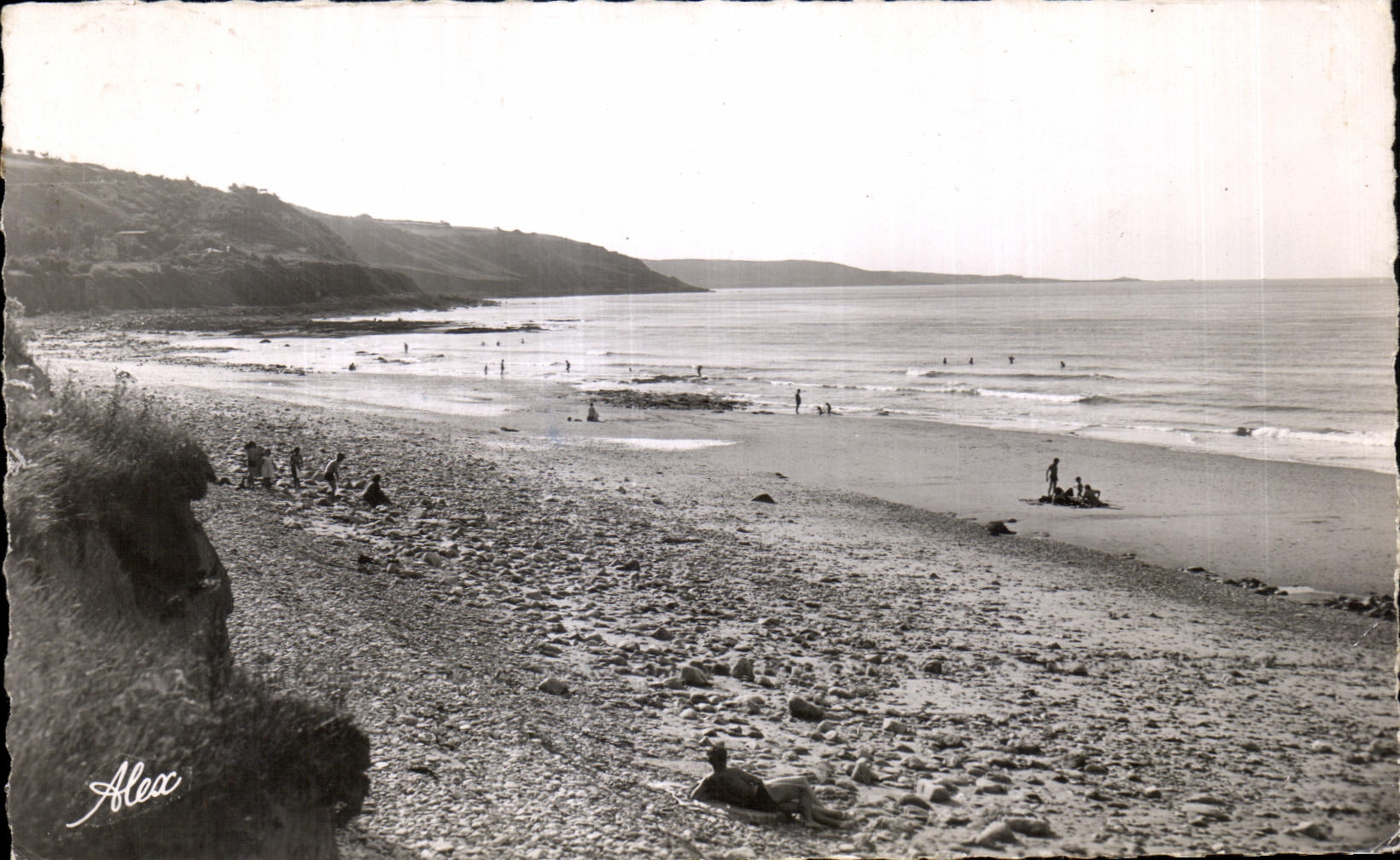 Die Strand- und Klippen von Gréville — Umgebung von Cherbourg — Alex Becquemin, n°471