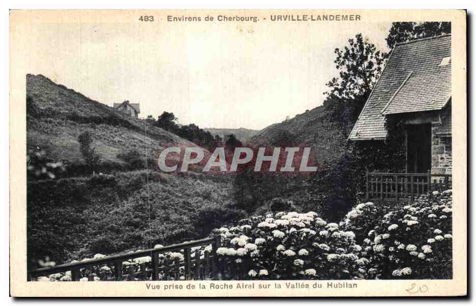 CPA Vue prise la roche airel sur la la vallee du hubilan Urville LAndemer 