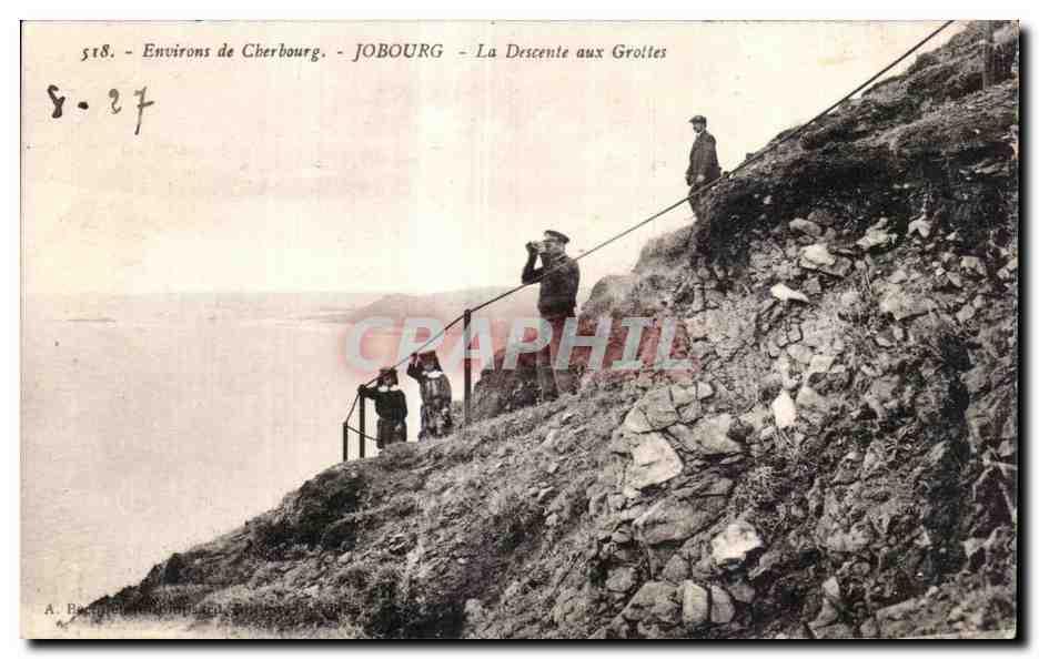 Environ de Cherbourg - JOBOURG - La Descente aux Grolettes — A. Barjot & Compagnie