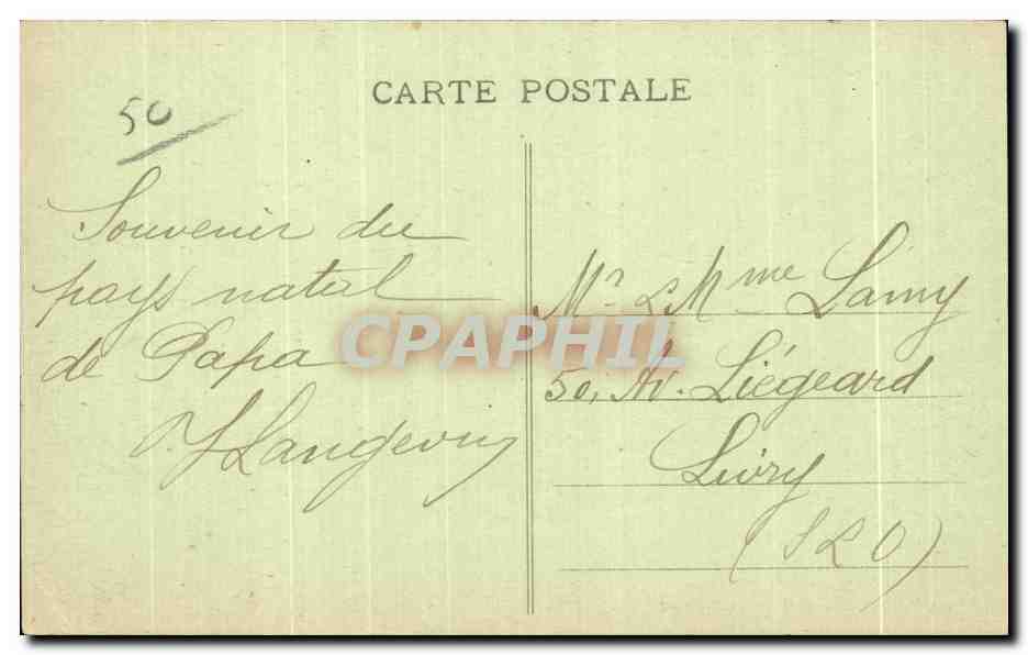 Environ de Cherbourg - JOBOURG - La Descente aux Grolettes — A. Barjot & Compagnie — Rückseite