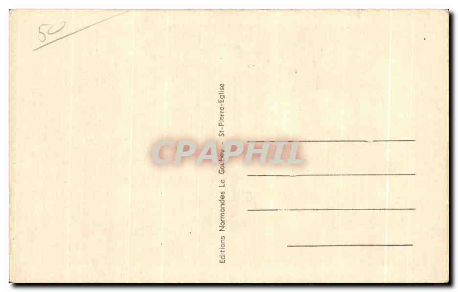 Zwei normannische Frauen im Gespräch — Pittoreske Normandie — Verlag Le Gouazy, Nr. 2062 — Rückseite