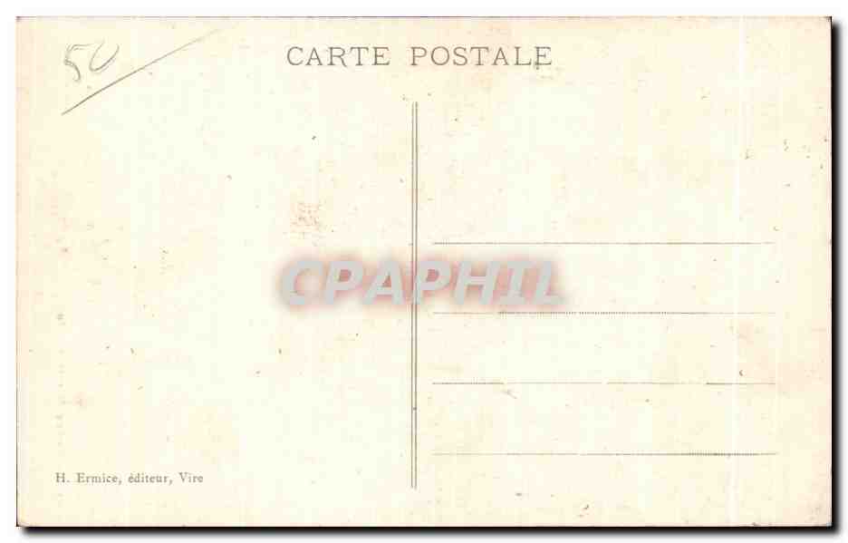 CPA Notre normandie Folklore Enfants  — Verso