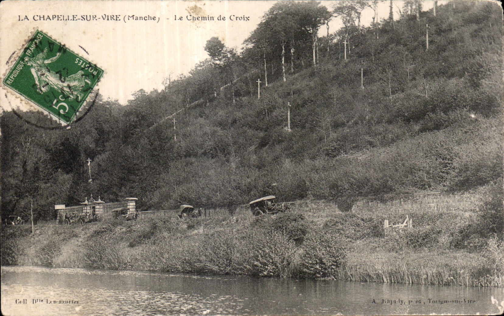 La Chapelle-sur-Vire (Manche) — Le Chemin de Croix — Coll. D'Ue Lemaizorter