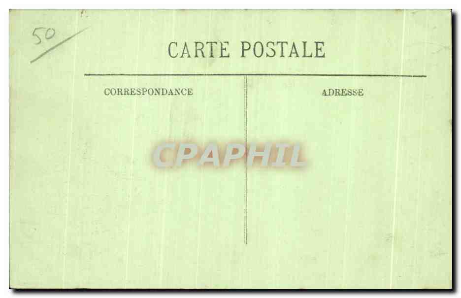 CPA Martinvast le Chateau — Rückseite