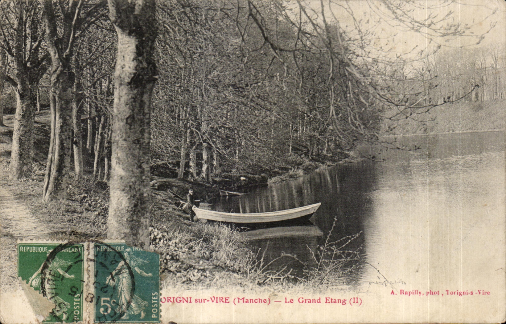 Origni-sur-Vire (Manche) — Le Grand Etang (II) — A. Rapilly, phot, Torigni-s-Vire