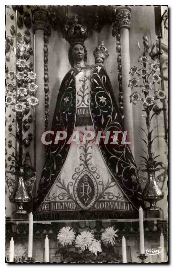 La Vierge vénérée — Intérieur de la Basilique — Photographe G. Et L. Mason