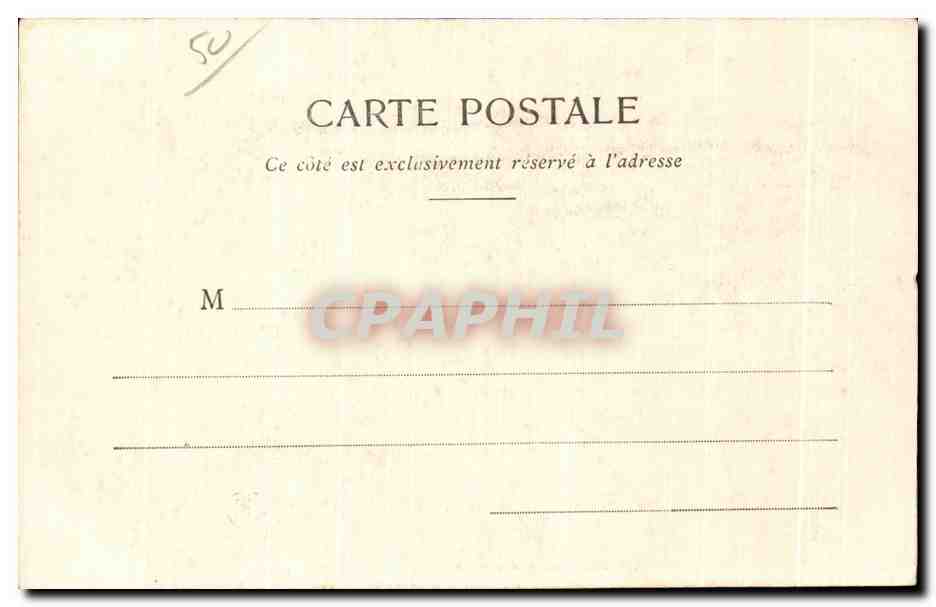 CPA Scenes Normandes la Vierge du Chemin — Rückseite