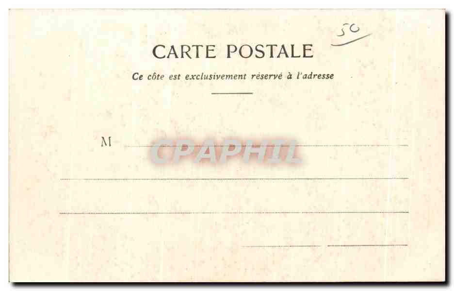 L'Église du Village — Scènes Normandes — Collection A. Bénard, cliché Bourgauthe — Rückseite