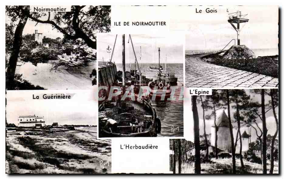 Ile de Noirmoutier — vue panoramique — F. Chapeau, Nantes