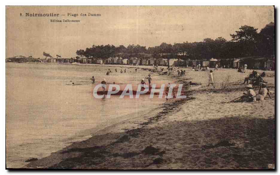 CPA Noirmoutier Plage des Dames 