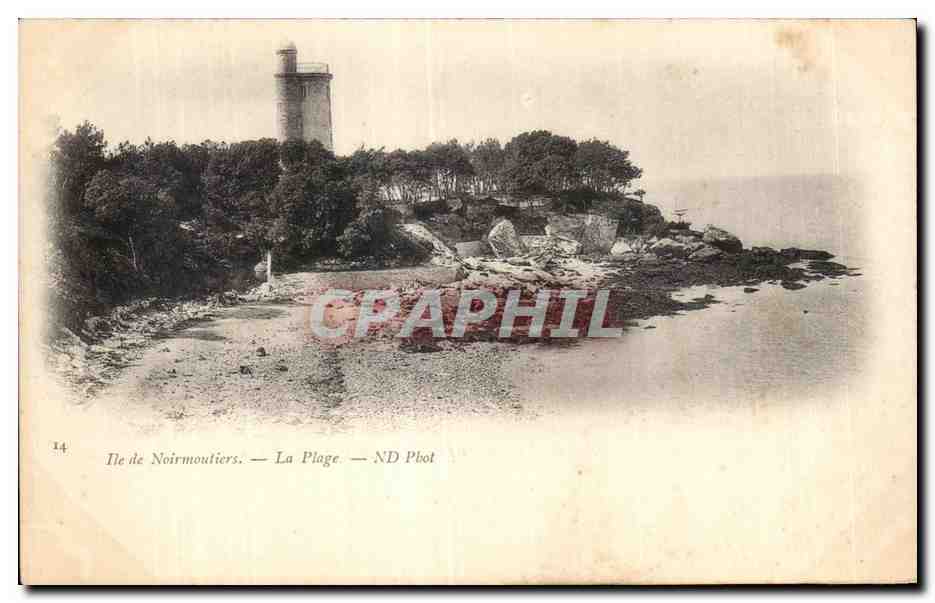 CPA Noirmoutier ILe de Plage