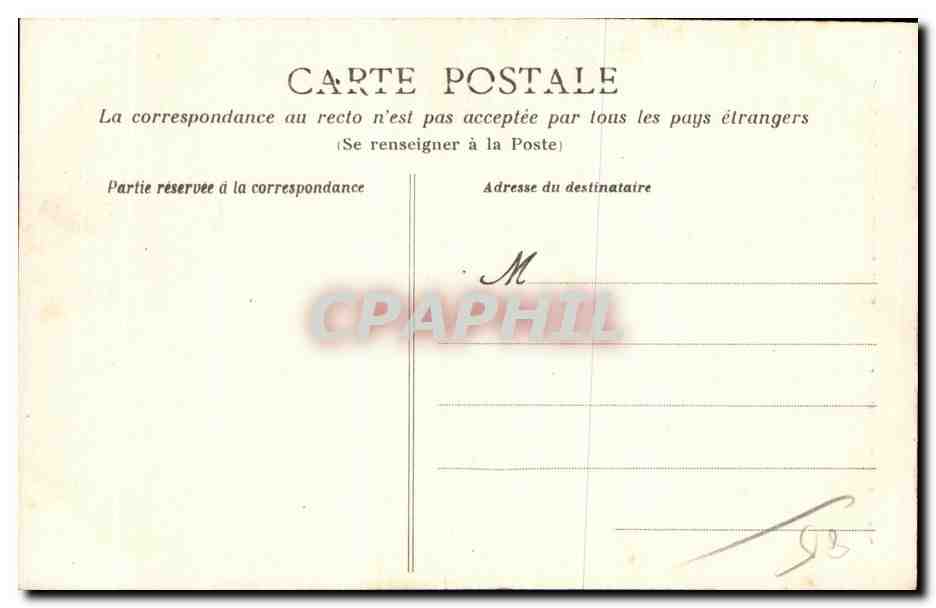 CPA Noirmoutier Dans la Falaise Enfant  — Rückseite