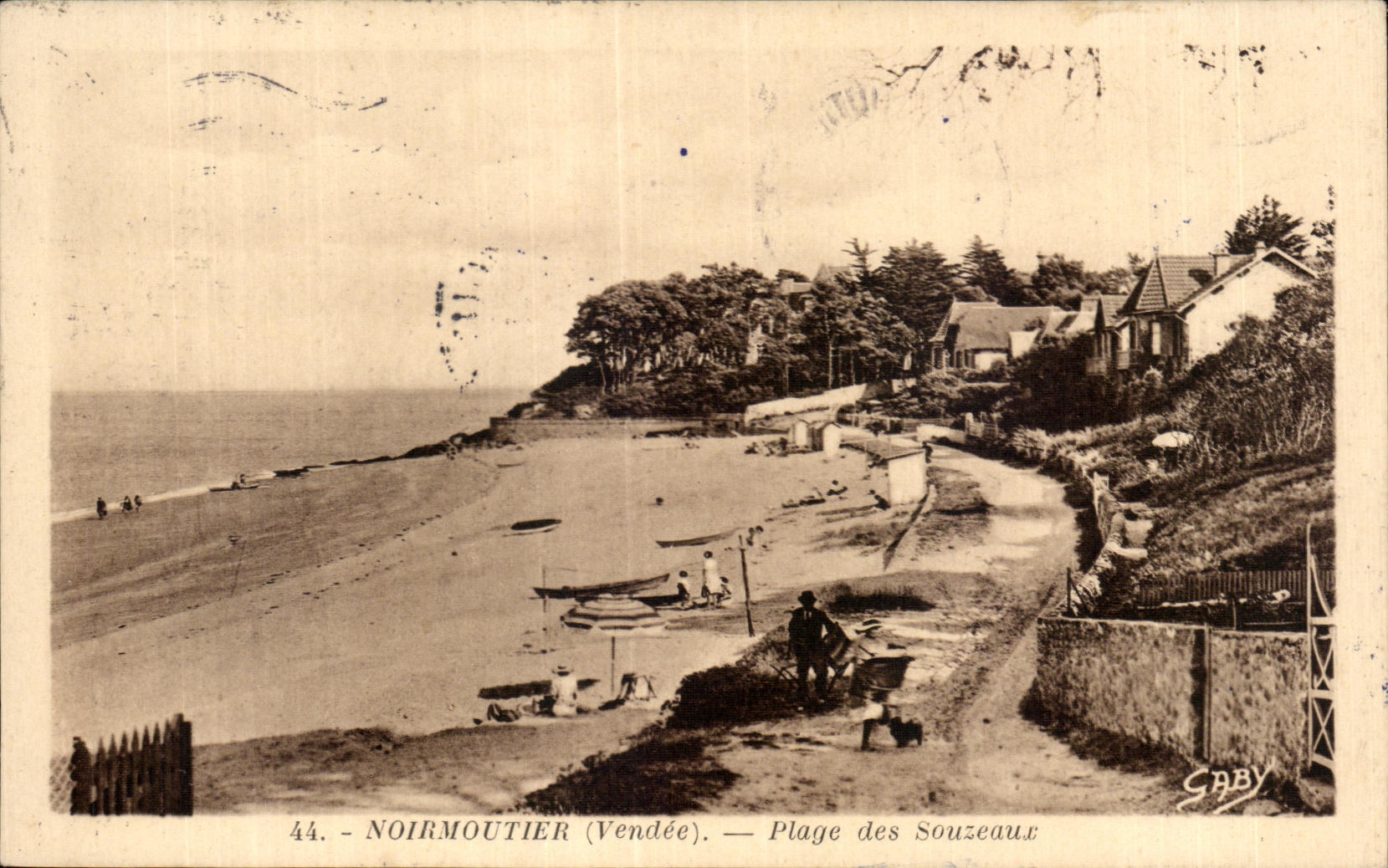 CPA Noirmoutier Plage des Souzeaux