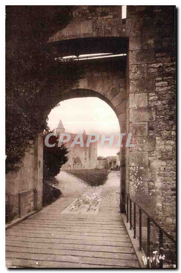 CPA L Ile De Noirmoutier Le Chateau Bati au XI 