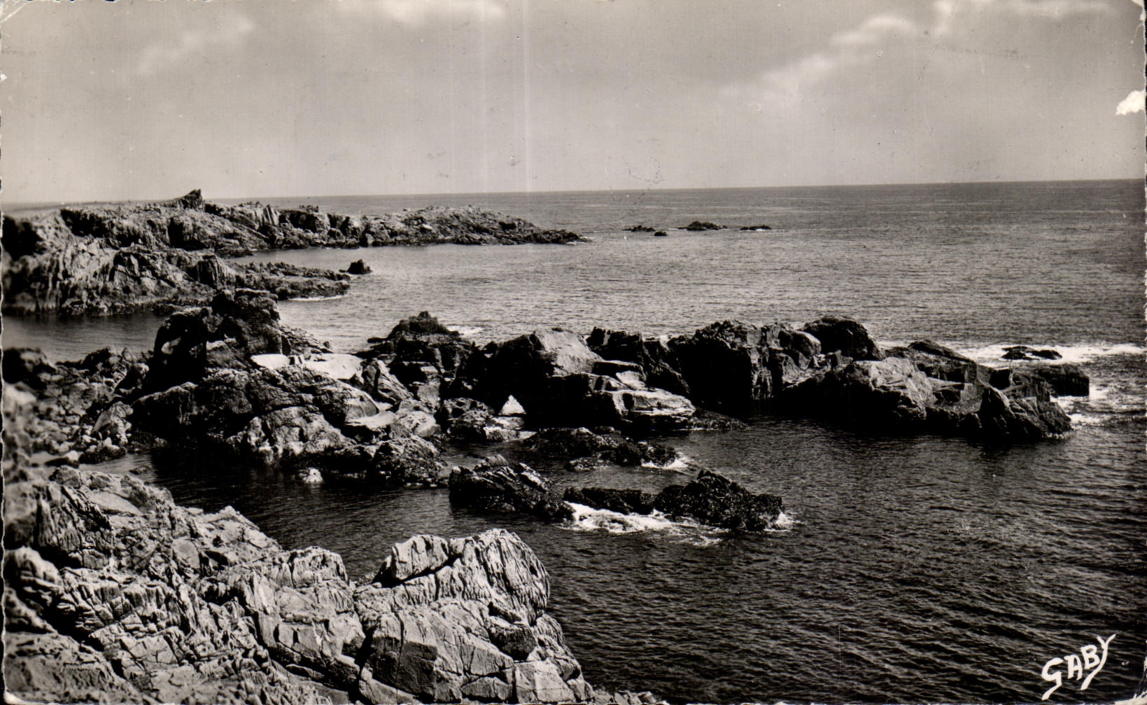 CPA Ile D Yeu La Cote Sauvage et Pointe des Cbrbeaux
