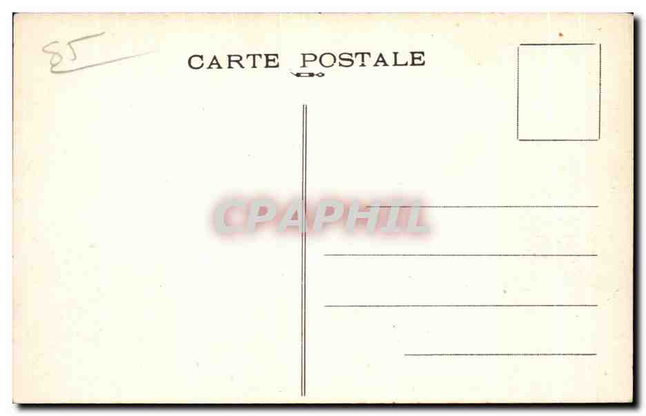 CPA La Roche sur Yon Rue Jean Jaures — Back