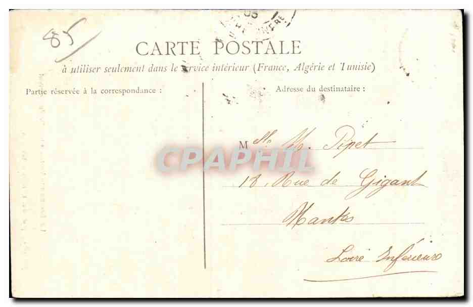La Roche-sur-Yon — Chapelle du Couvent — Mme Milbeau, phot.-édit. — Reverso