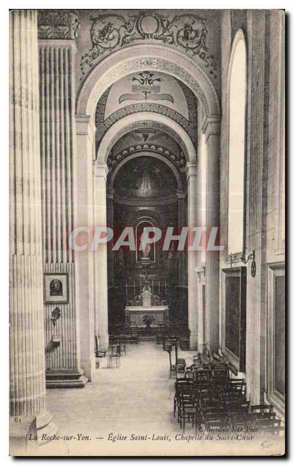 La Roche-sur-Yon — Église Saint-Louis, Chapelle du Sacré-Cœur — Collection ND Phot