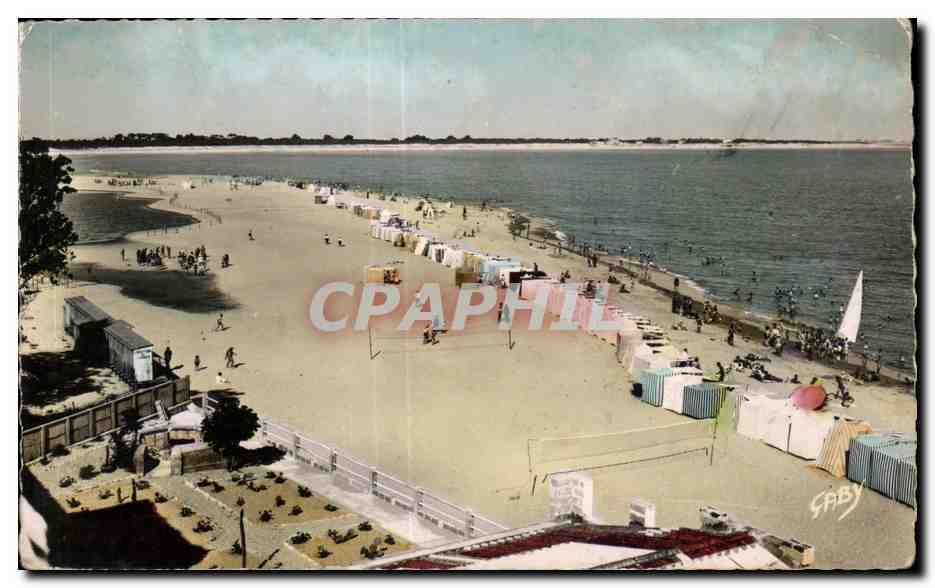 CPSM La Tranche Sur Mer (Vendee) La Plage Volley Ball volley-ball