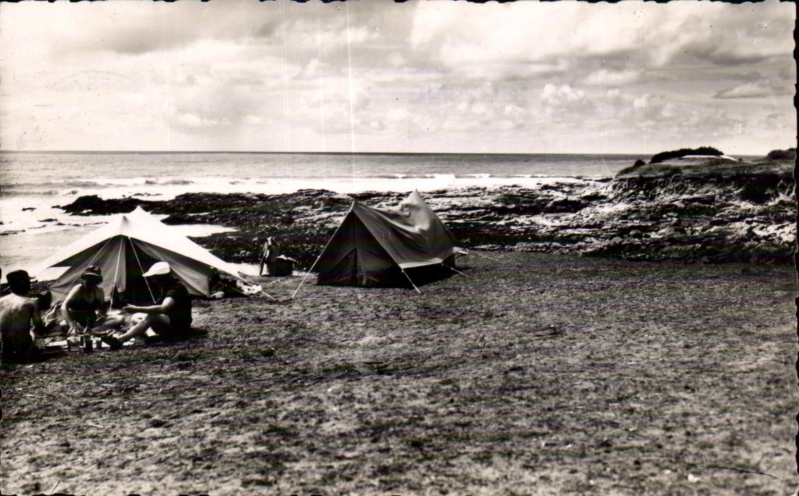 Camper auf der Klippe — Les Sables-d'Olonne — Éditions Jolly-Poupin