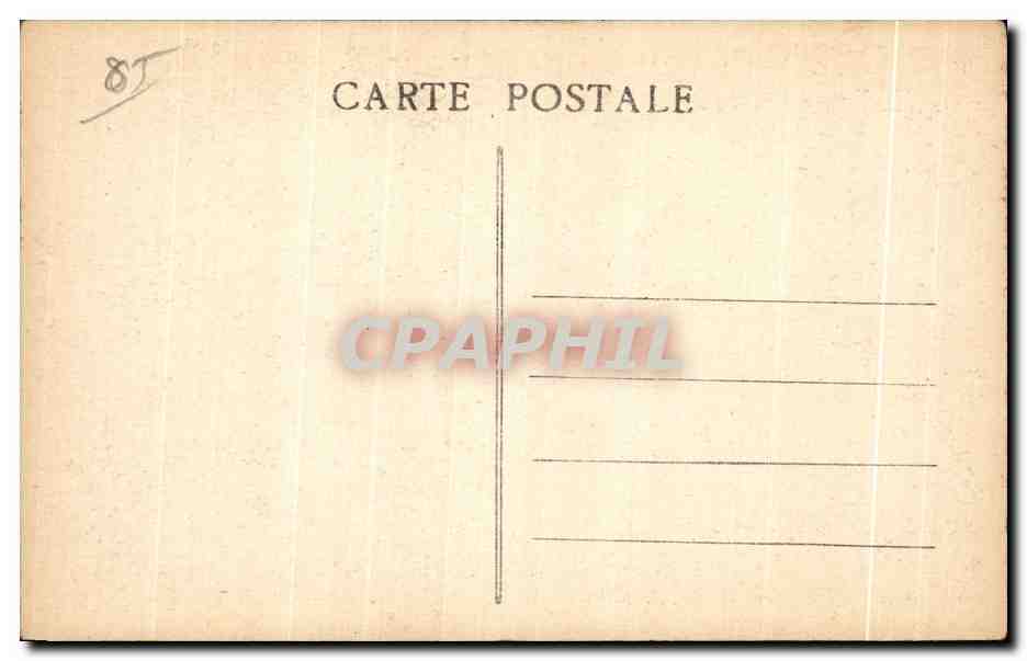 Sablaise — femme en costume traditionnel — Édition des Nouvelles Galeries, n°20 — Rückseite