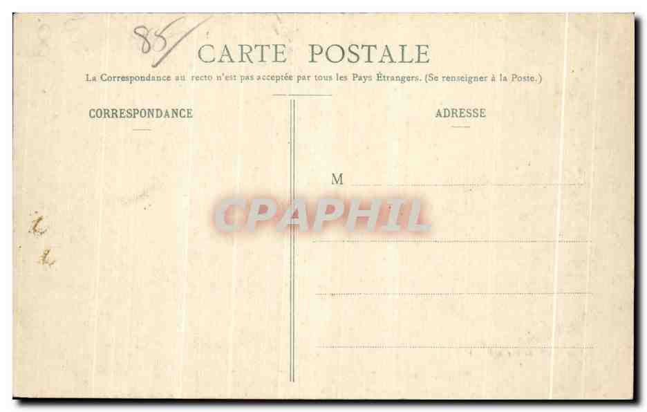 Nos Sablaises sur le Remblai — Lucien Amiaud, Les Sables-d'Olonne — N° 2223 — Rückseite