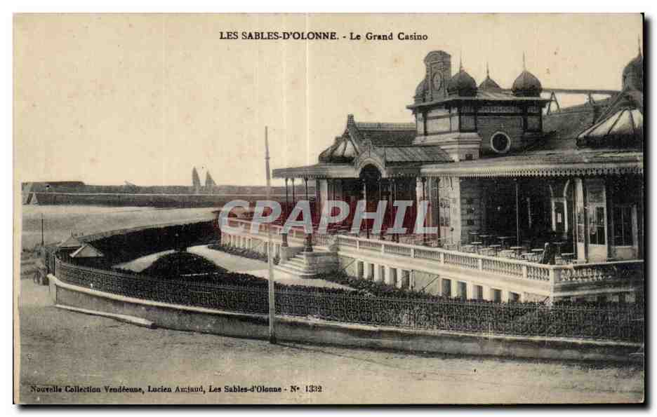CPA Les Sables d Olonne Les sables d Olonne le grand casino