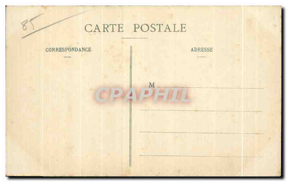 CPA Les Sables d Olonne Les sables d Olonne le grand casino — Rückseite