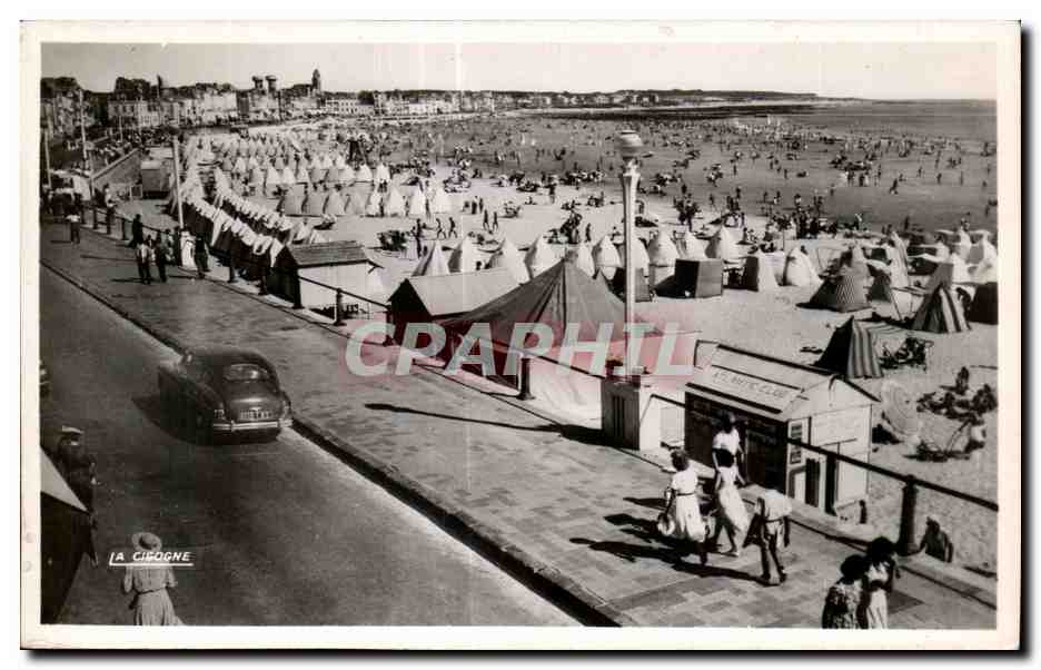 CPA Sables D olonne La plage 