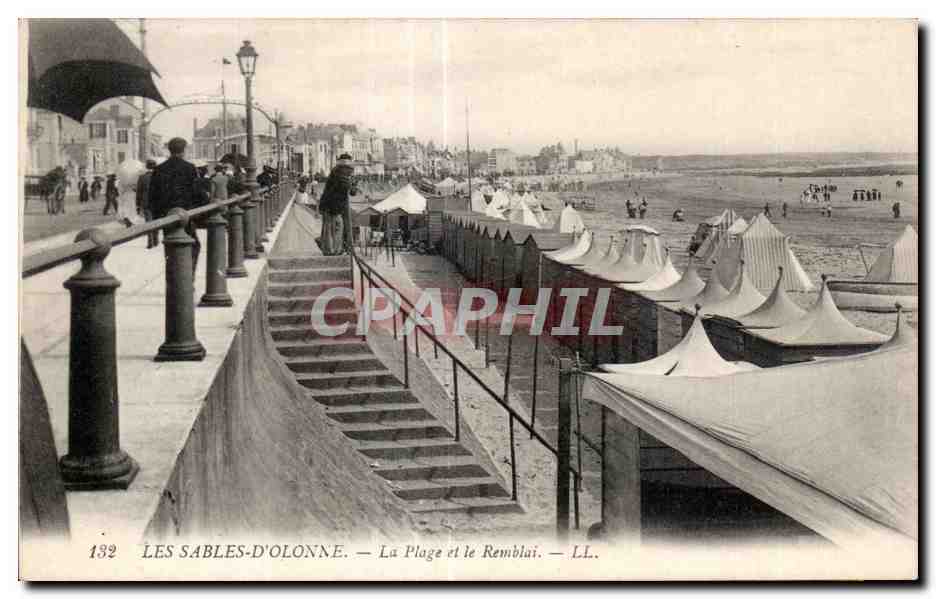 Les Sables-d'Olonne — Die Strandpromenade — LL.