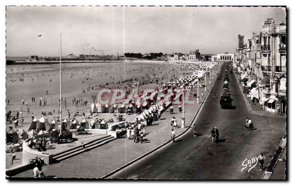 Les Sables-d'Olonne — Plage et promenade — Éditions Gaby
