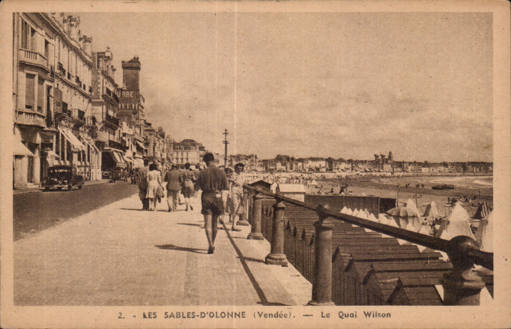 Les Sables-d'Olonne (Vendée) — Le Quai Wilson