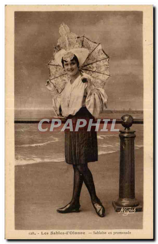 Les Sables-d'Olonne — Eine Sablaise auf Spaziergang — Néguis, Nr. 128
