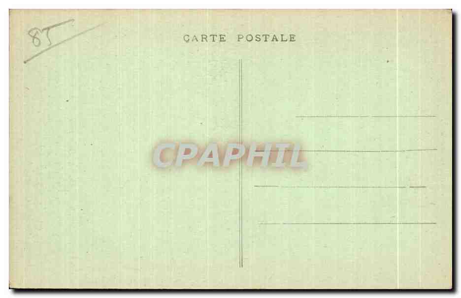 LES SABLES-D'OLONNE — Les Rochers du Puits d'Enfer — Édition des Nouvelles Galeries, n°89 — Rückseite