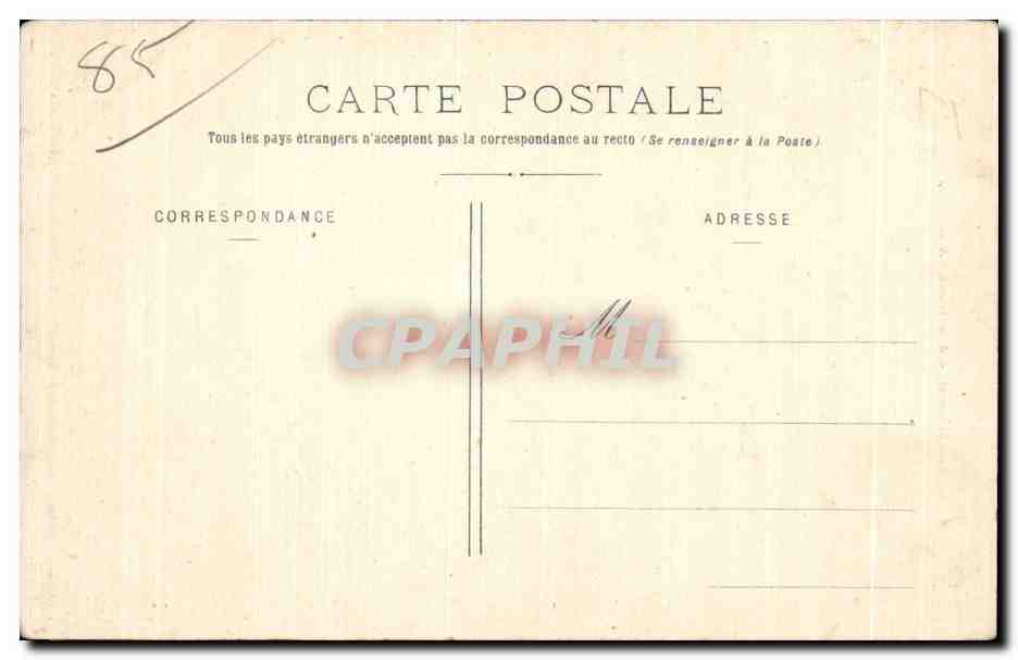 Nos Sablaises - A la Grode ! A la Grode ! - Collection Lucien Amiaud, les Sablais-d'Olonna - N° 1173 — Verso