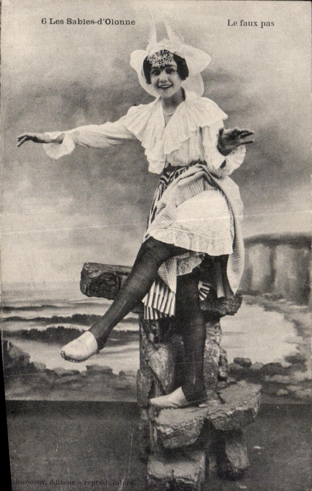Les Sables-d'Olonne — Le faux pas — éditeur Imoussin, n°6