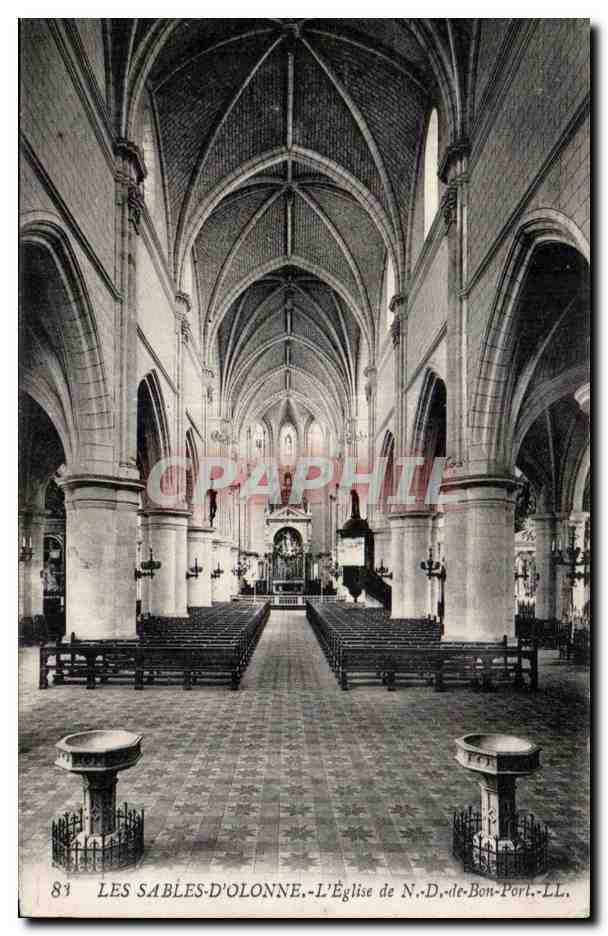 Les Sables-d'Olonne — L'Église de N.D. de Bon-Port — n°83