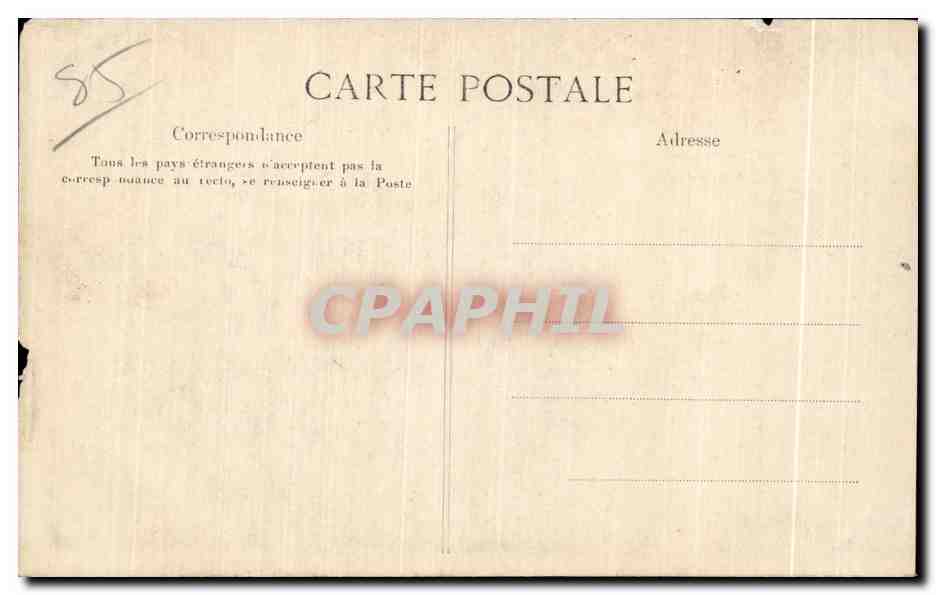 Sablaise — femme en costume traditionnel — Éditeur : G. P. Méchaine, n° 898 — Reverso
