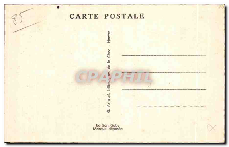 Costume Sablais — 4. — Gaby — Verso