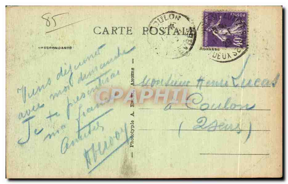 Les Sables-d'Olonne (Vendée) — Sablaïse AB — n°107 — Reverso