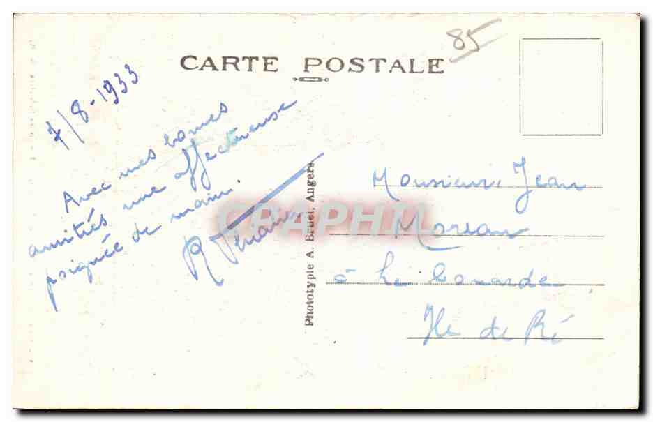 CPA Les Sables d Olonne Les jolies sablaises Folklore Costume  — Rückseite