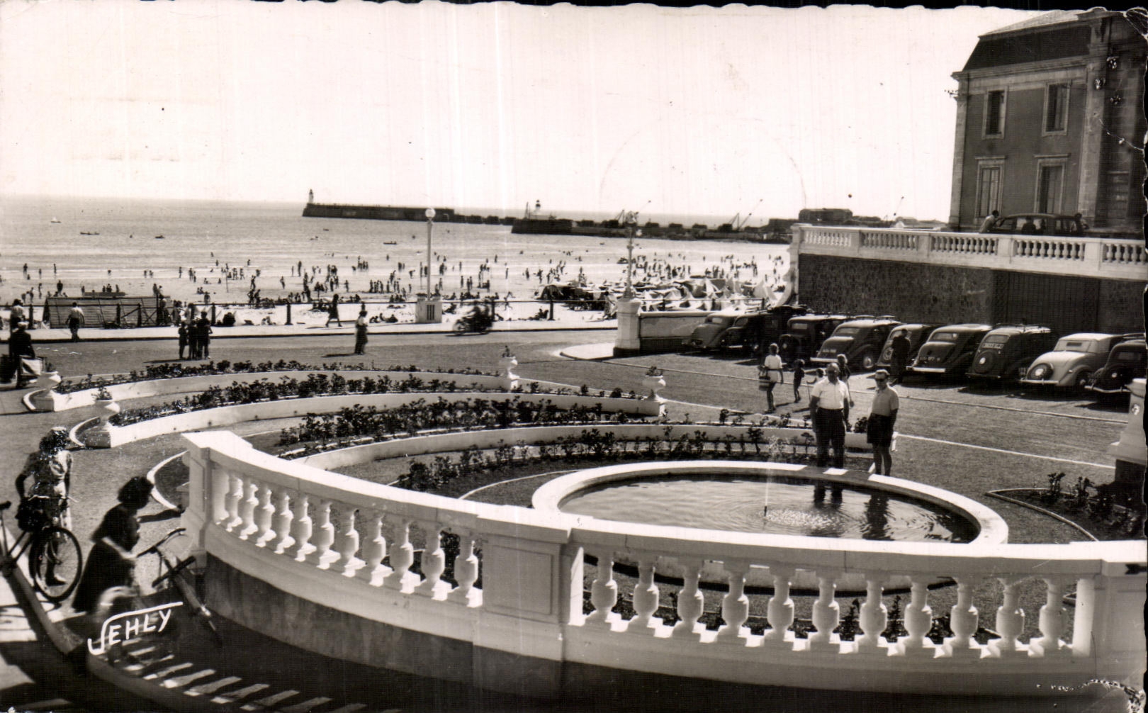 CPA Sables d Olonne Vendee Esplanade du palais