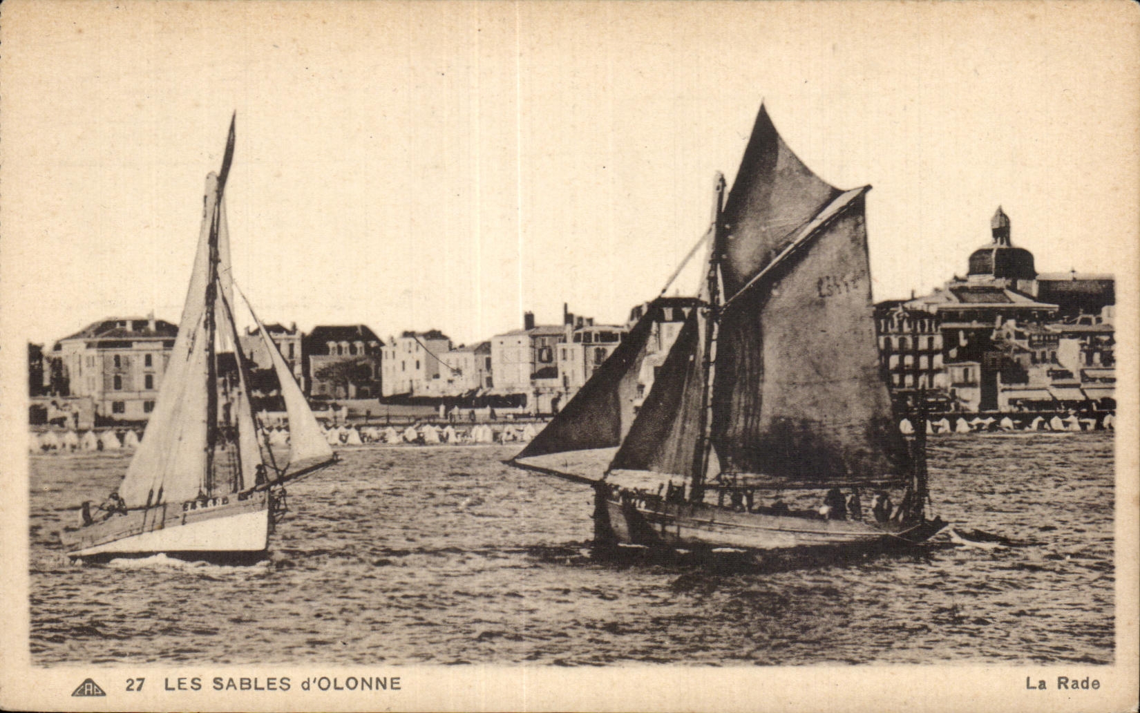 CPA Sables d Olonne Bateaux