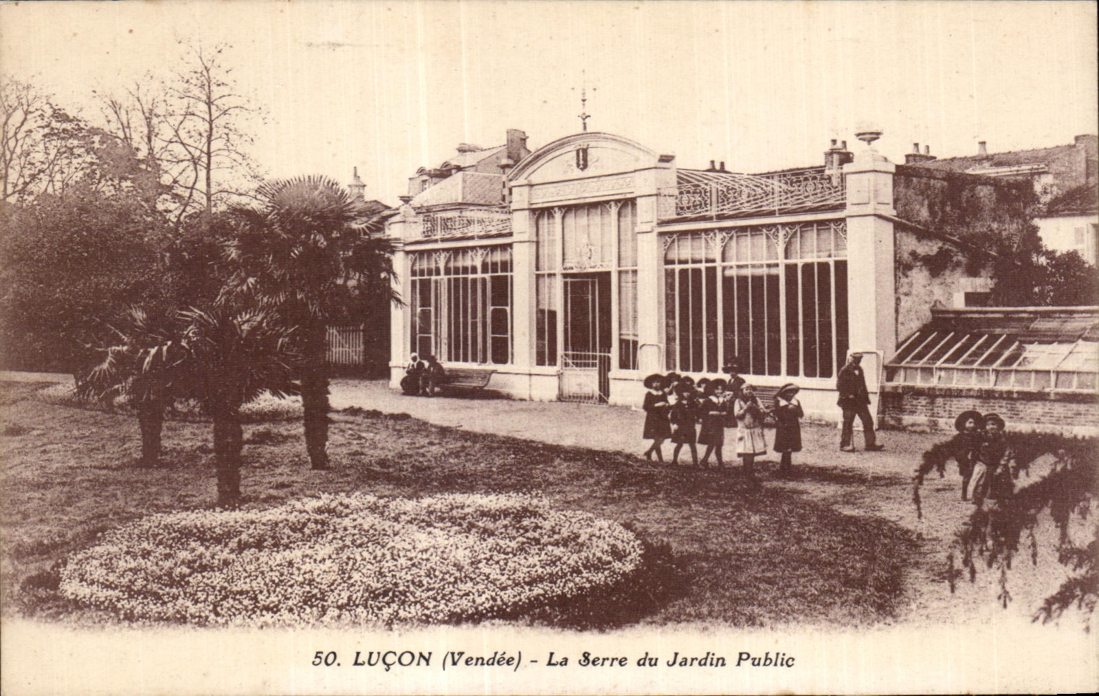 Luçon (Vendée) - La Serre du Jardin Public — éditeur J. Nozaïs, Nantes