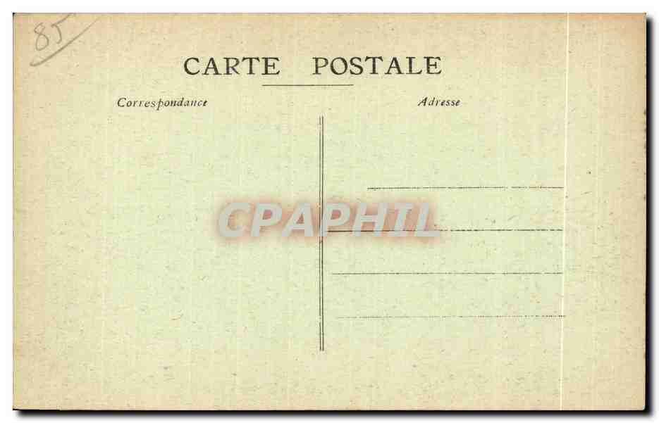 CPA Les pittoresques ruines de picquet au bord de l Yon — Back